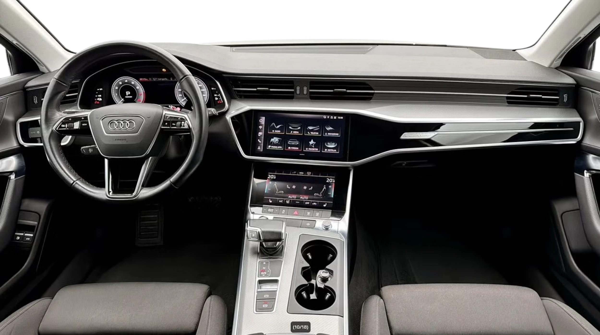 musta Audi A6 2024 kuva 5.