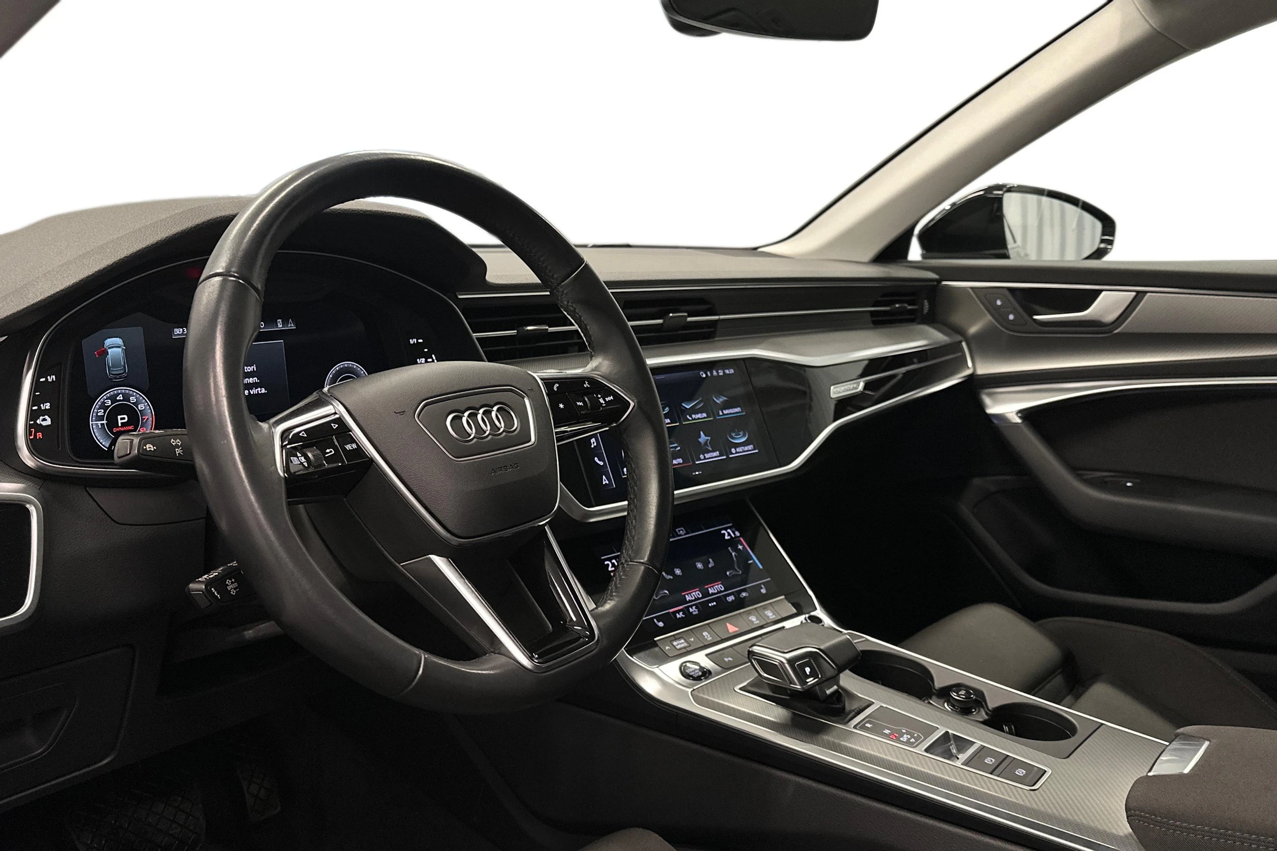 musta Audi A6 2024 kuva 8.