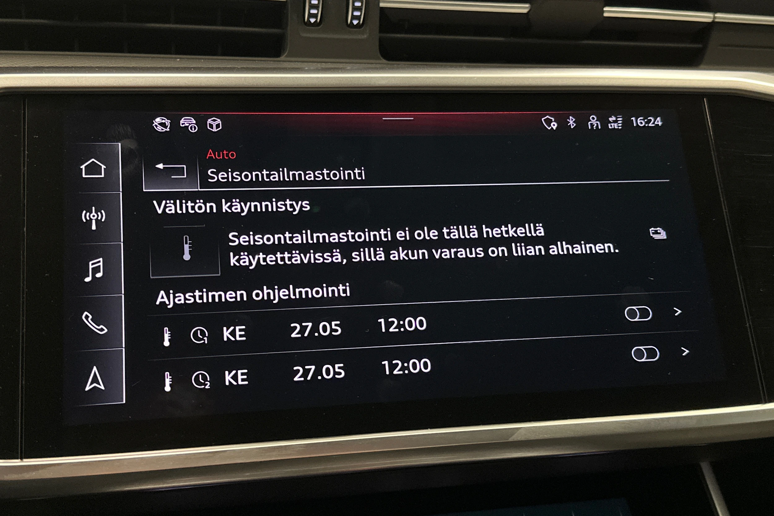 musta Audi A6 2024 kuva 27.