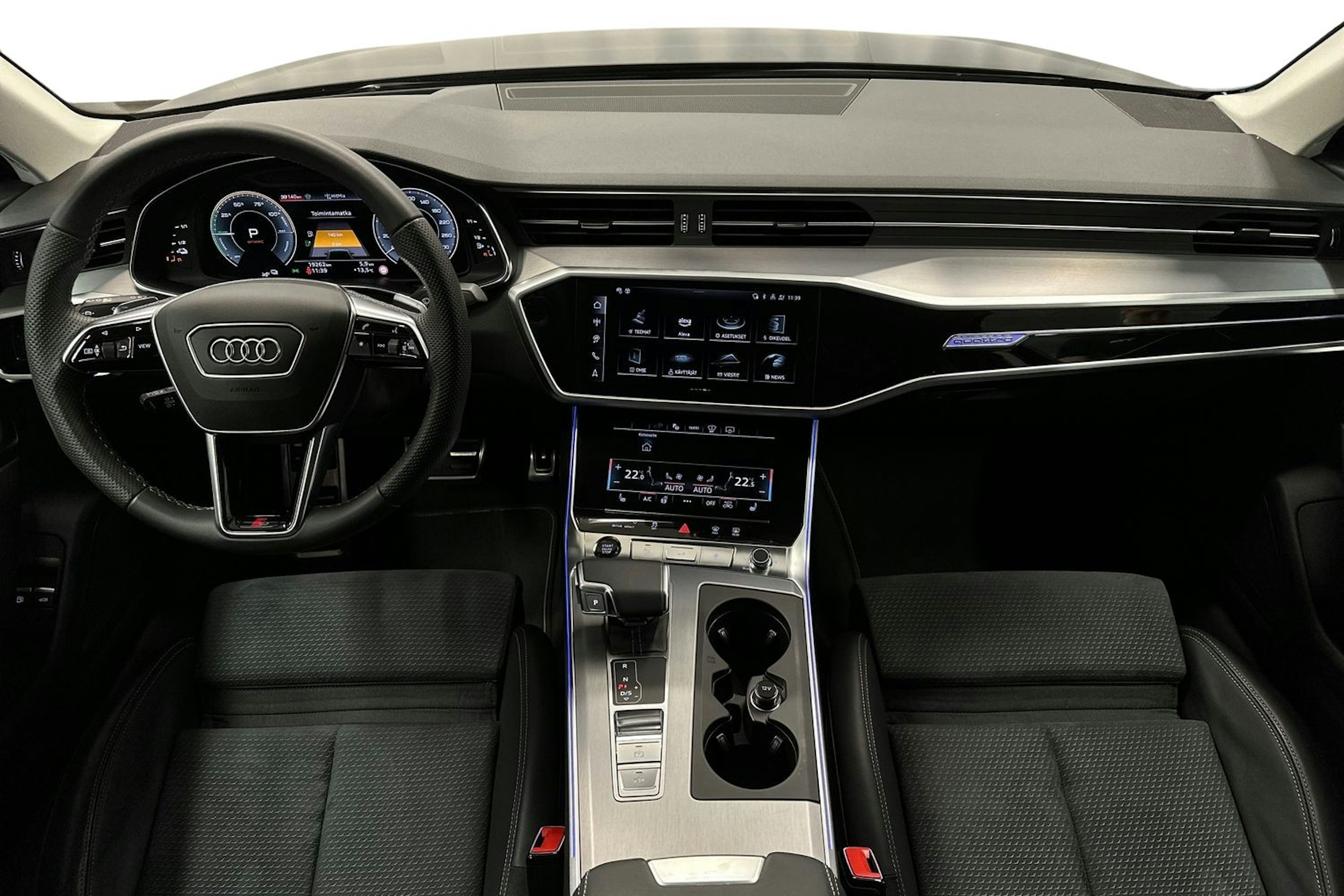 musta Audi A6 2024 kuva 9.