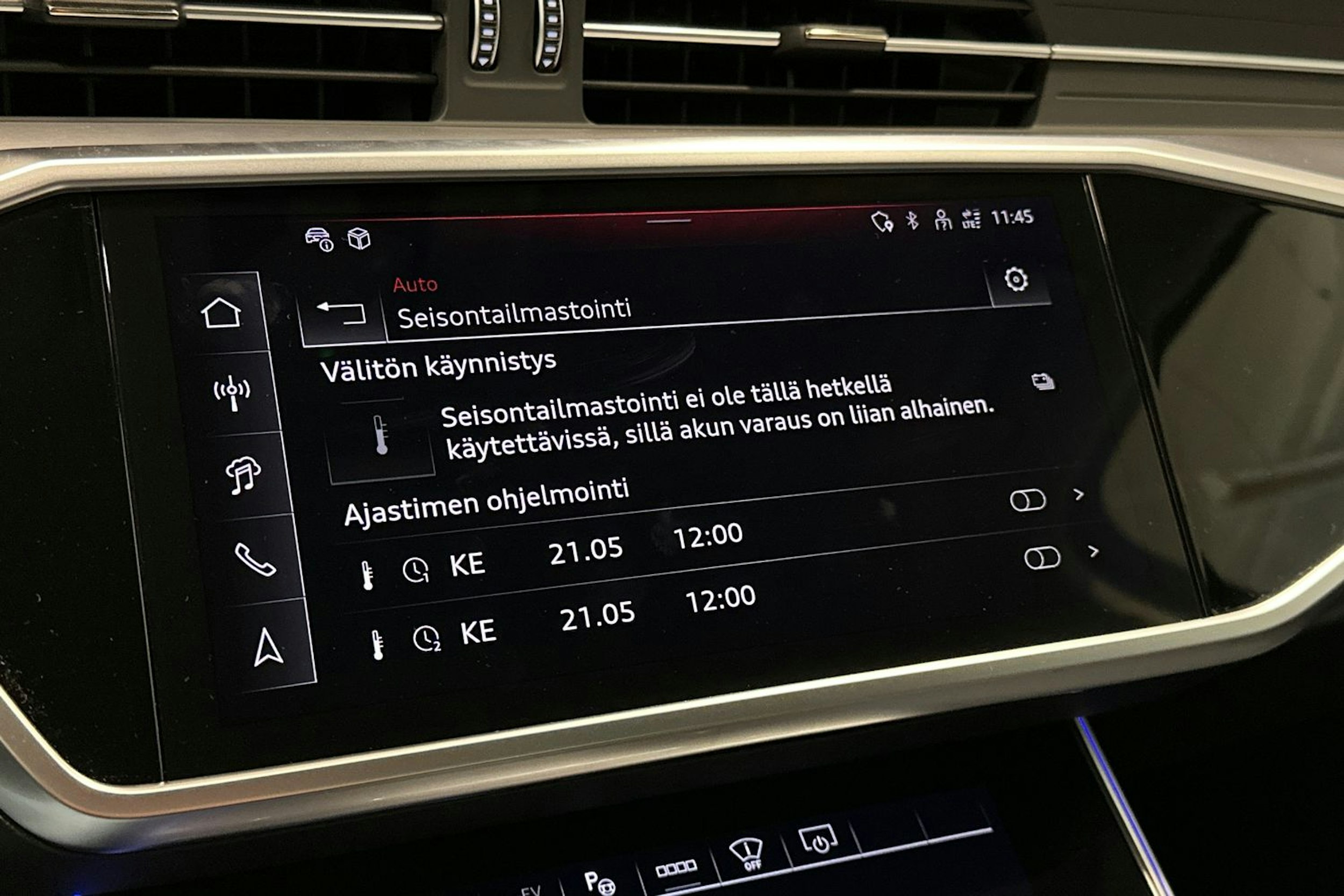 musta Audi A6 2024 kuva 30.