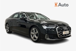 musta Audi A6 2024 kuva 1.