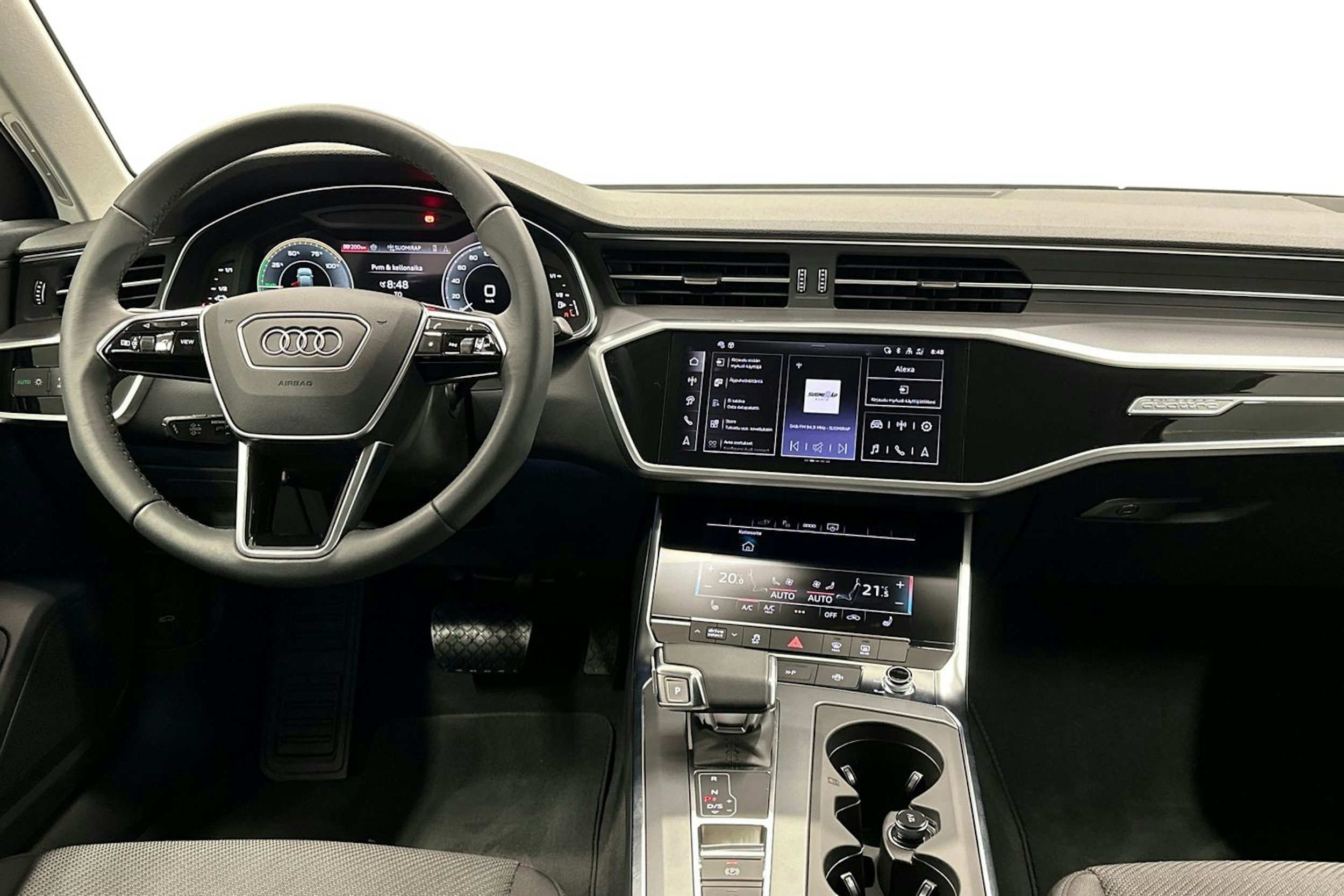 musta Audi A6 2024 kuva 9.