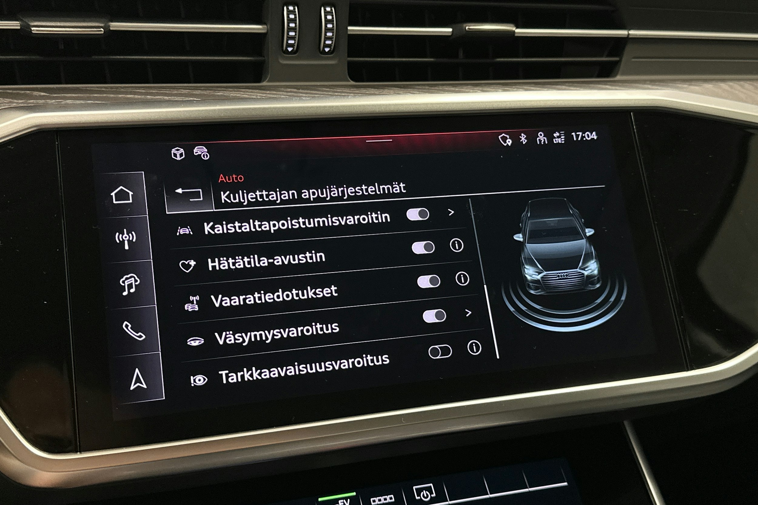 harmaa Audi A6 2024 kuva 28.