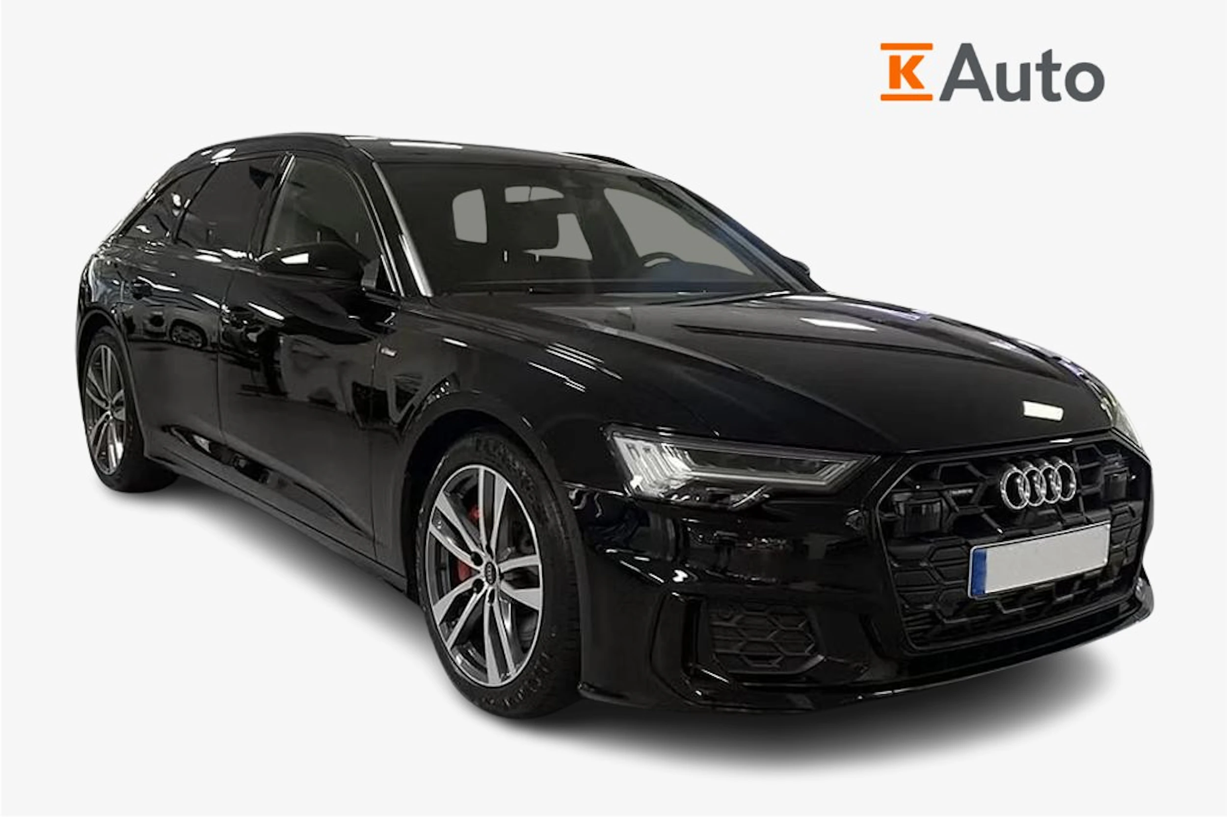 musta Audi A6 2024 kuva 1.