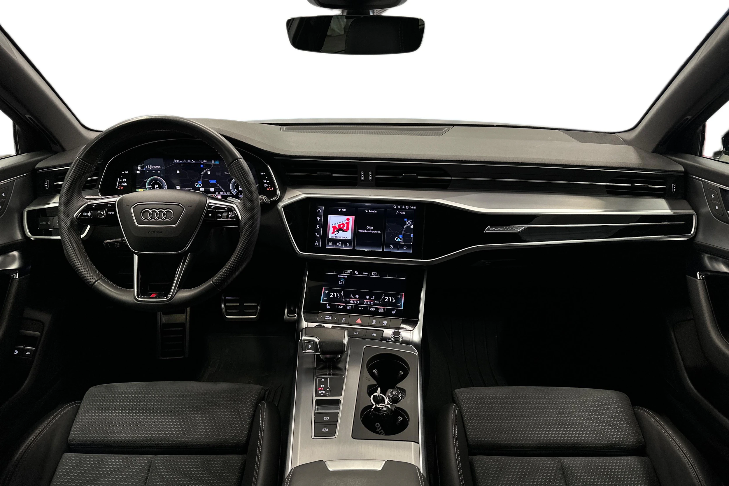 musta Audi A6 2024 kuva 7.