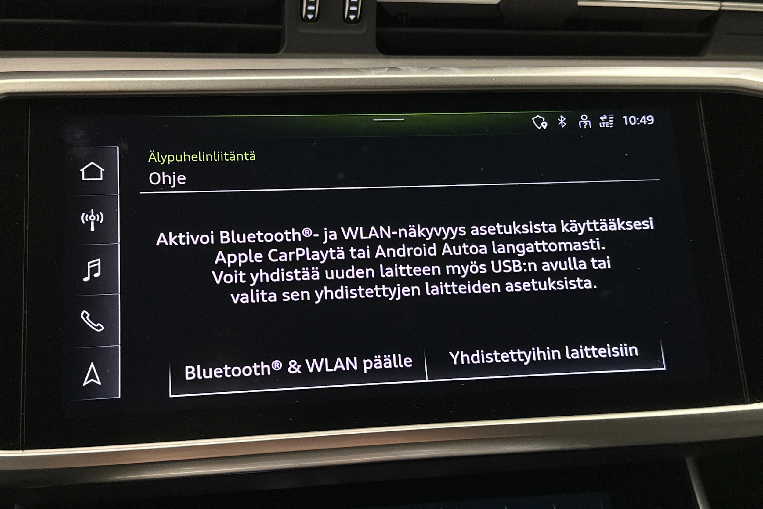 musta Audi A6 2024 kuva 22.