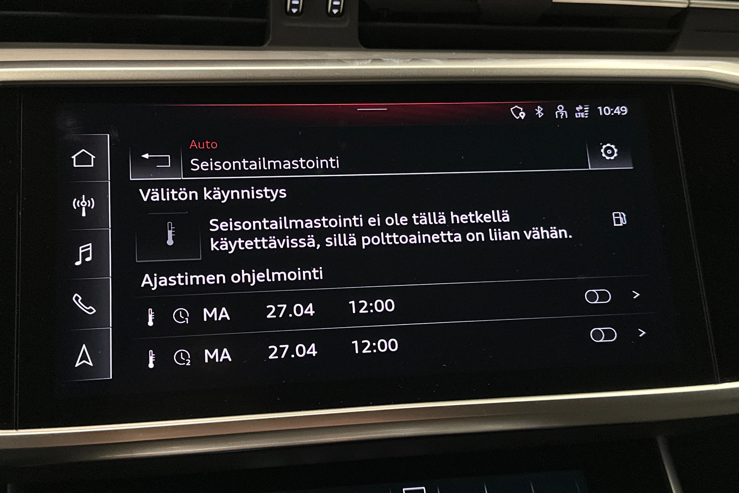 musta Audi A6 2024 kuva 23.