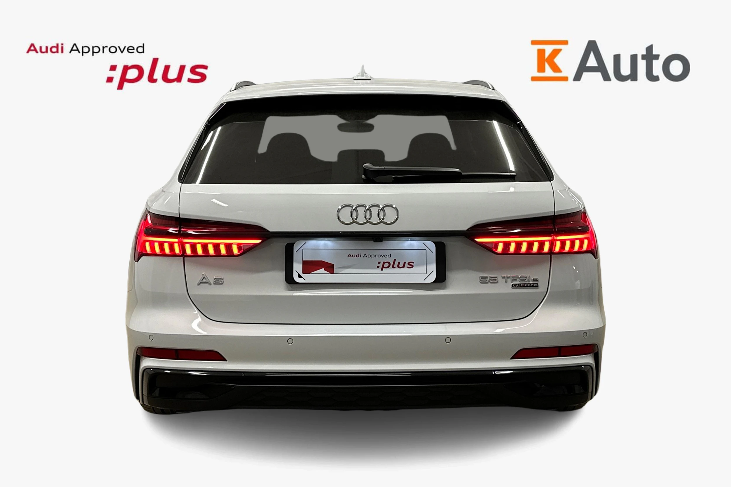 valkoinen Audi A6 2024 kuva 3.