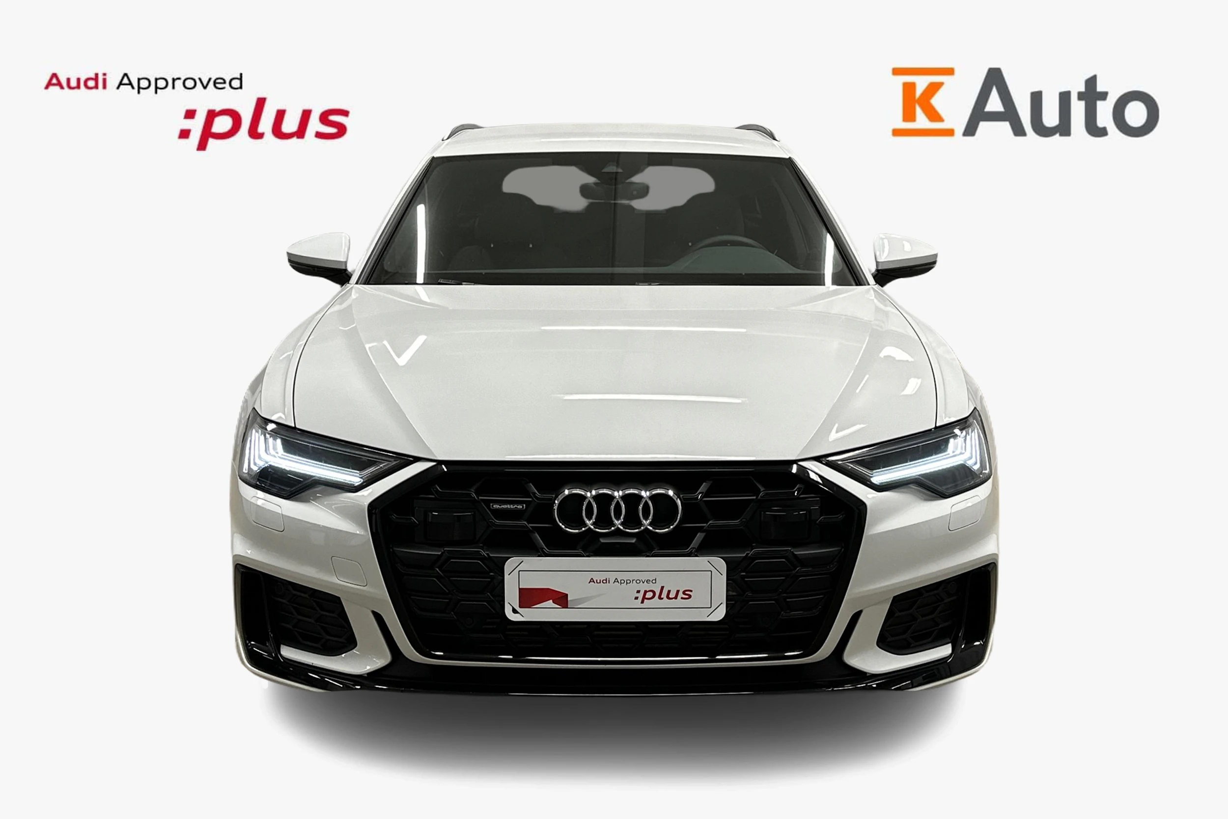 valkoinen Audi A6 2024 kuva 4.