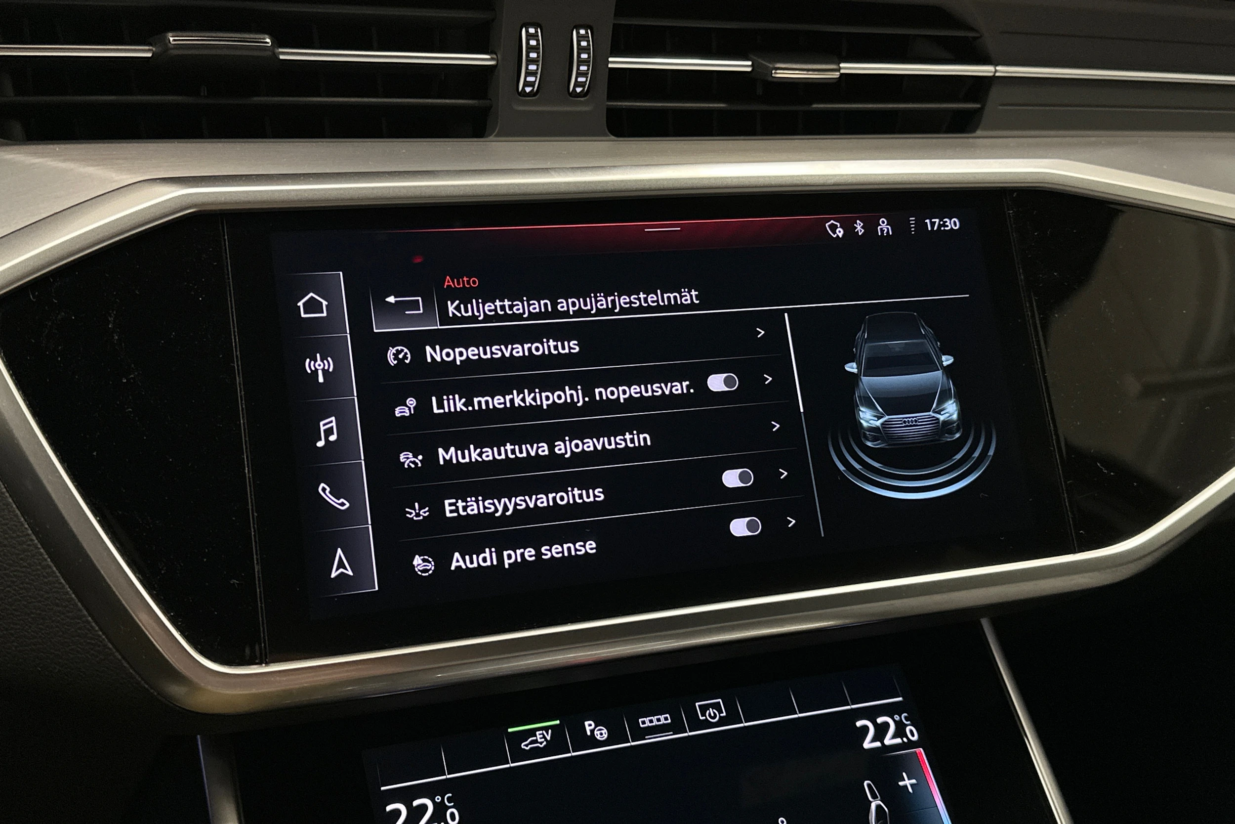 valkoinen Audi A6 2024 kuva 20.