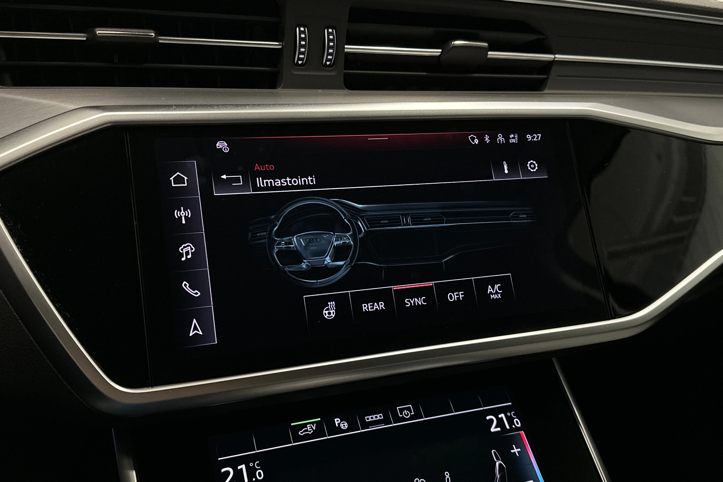 valkoinen Audi A6 2024 kuva 16.