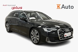 musta Audi A6 2024 kuva 1.
