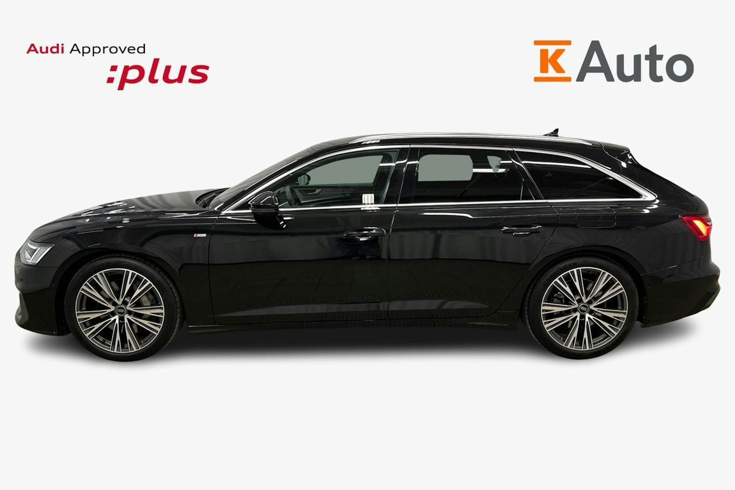 musta Audi A6 2024 kuva 6.
