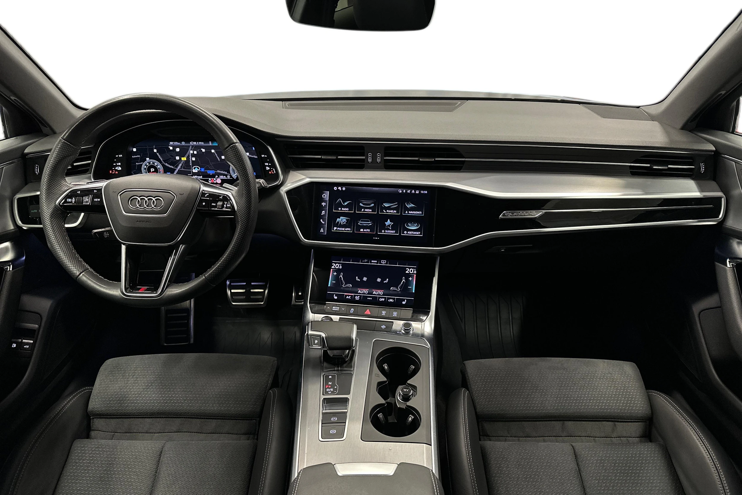 musta Audi A6 2024 kuva 9.