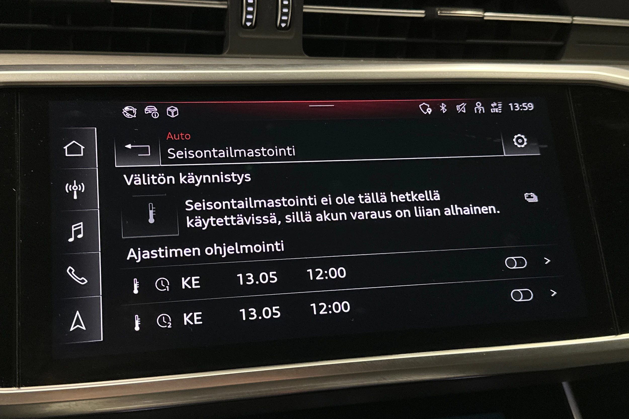 musta Audi A6 2024 kuva 27.