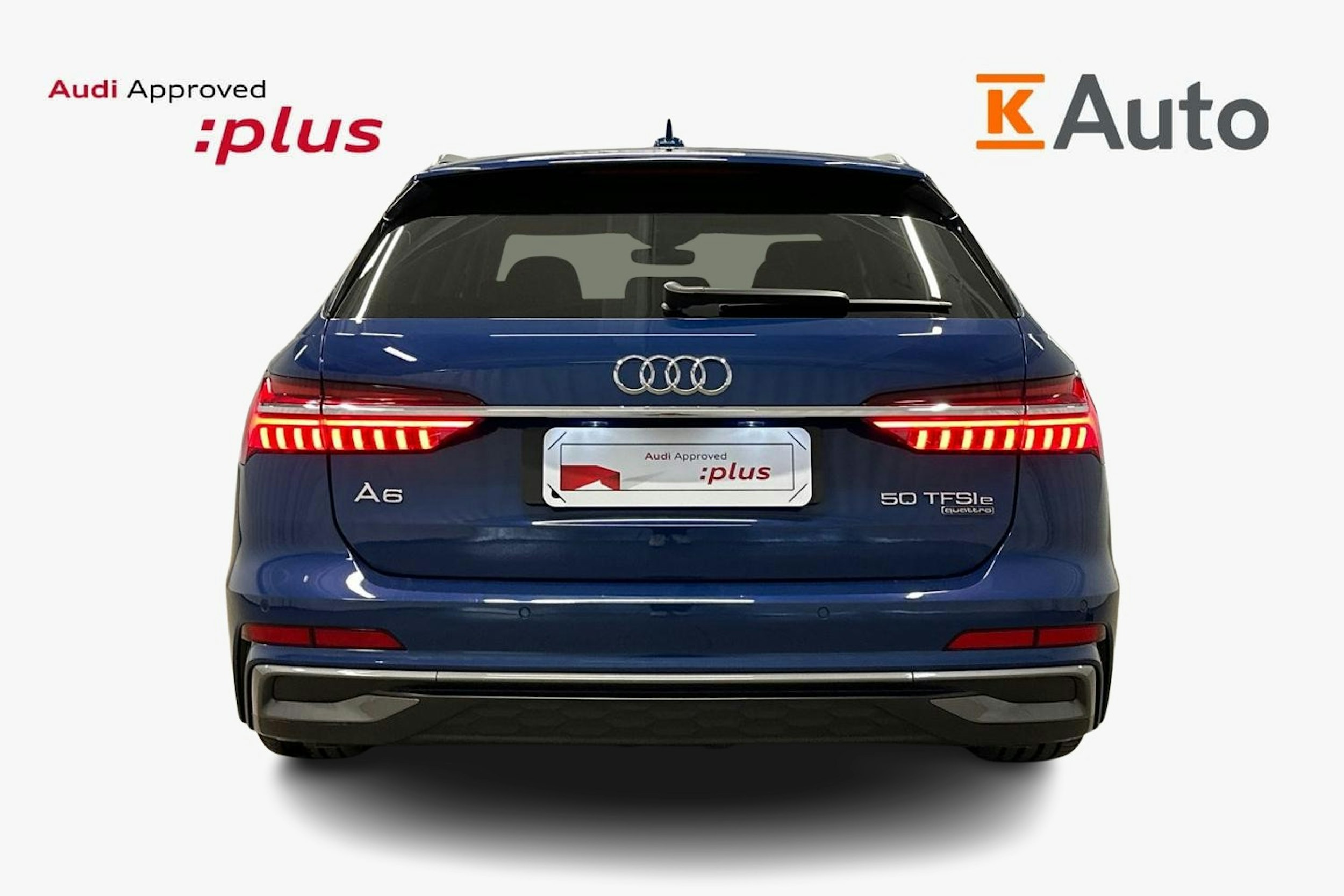 sininen Audi A6 2024 kuva 3.