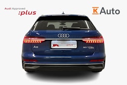 sininen Audi A6 2024 kuva 3.