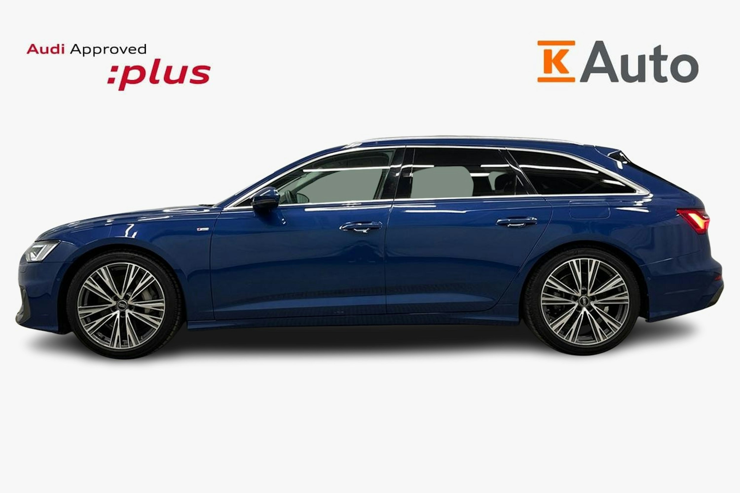 sininen Audi A6 2024 kuva 6.