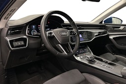 sininen Audi A6 2024 kuva 7.