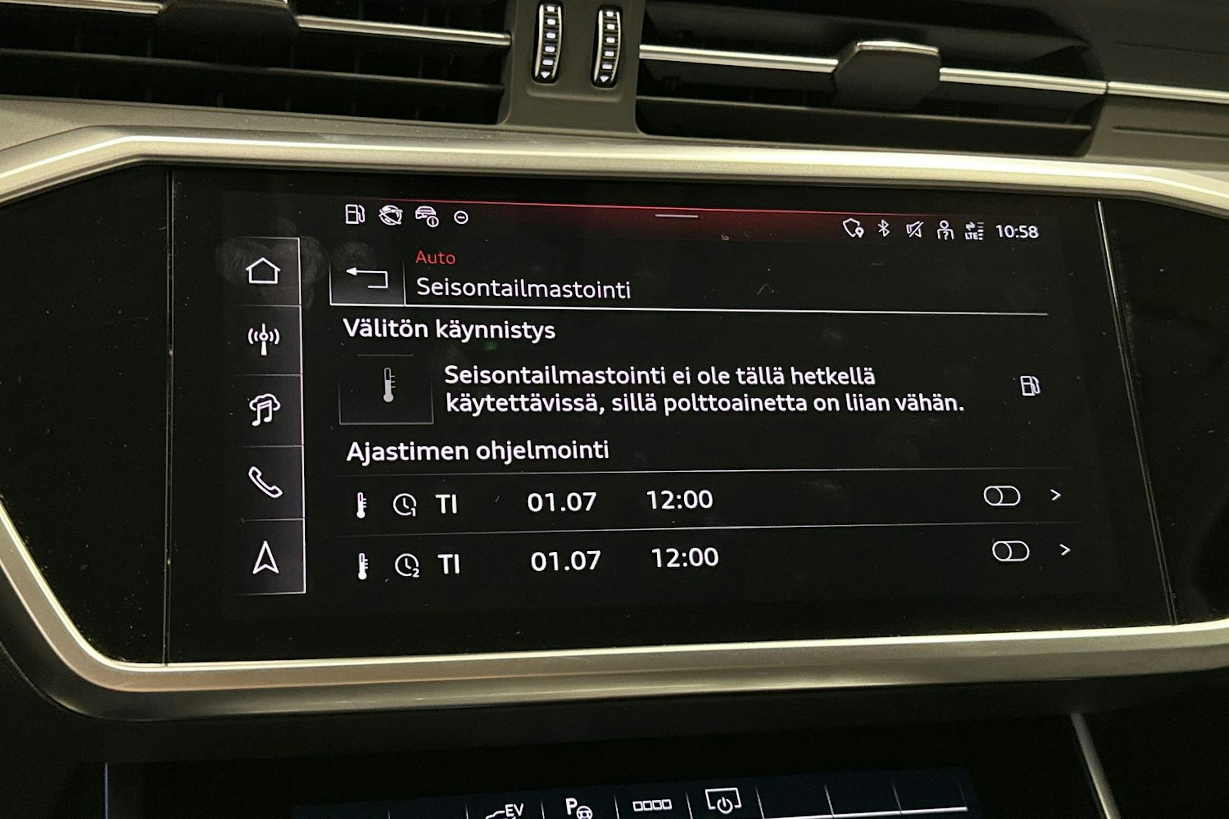 sininen Audi A6 2024 kuva 34.