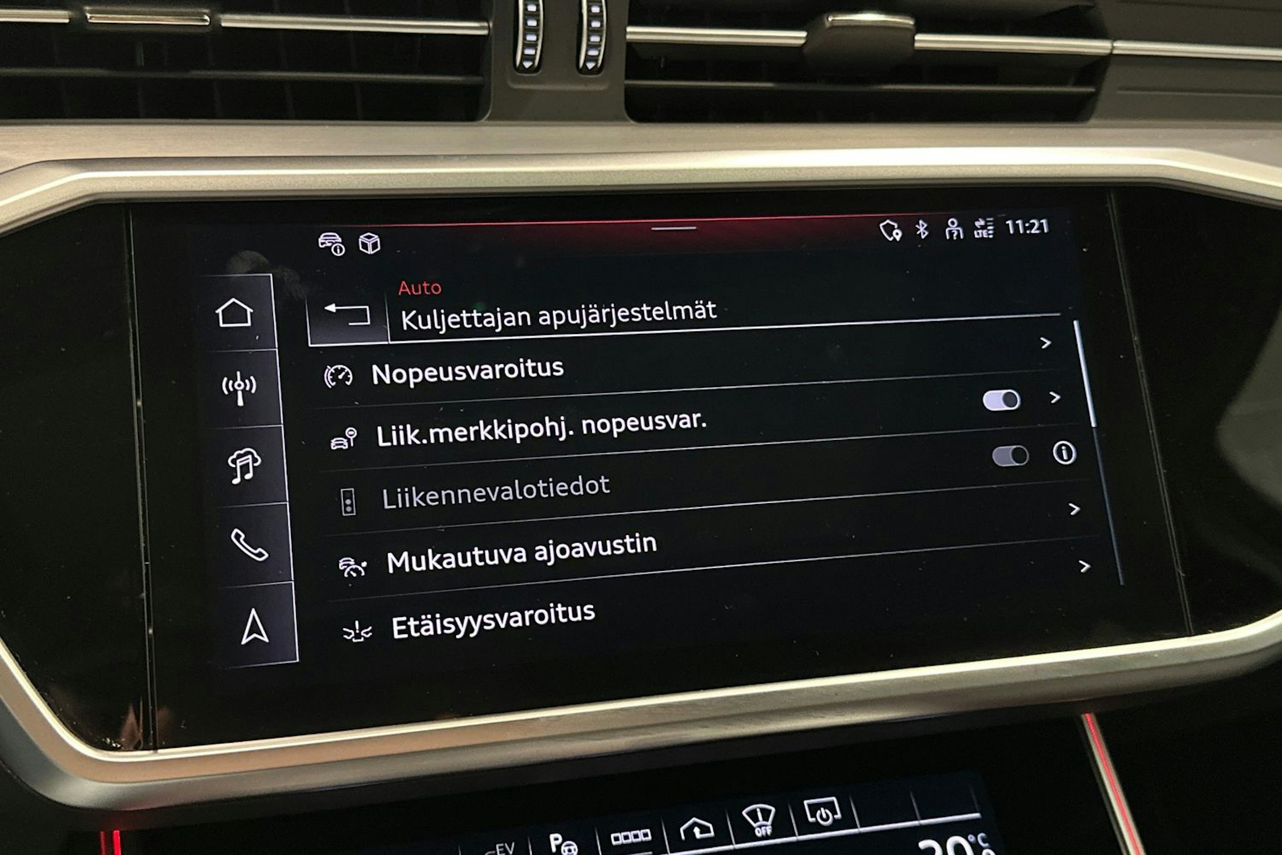 hopea Audi A6 2024 kuva 30.