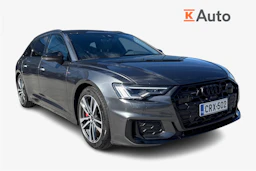 Harmaa Audi A6 2024 kuva 1.