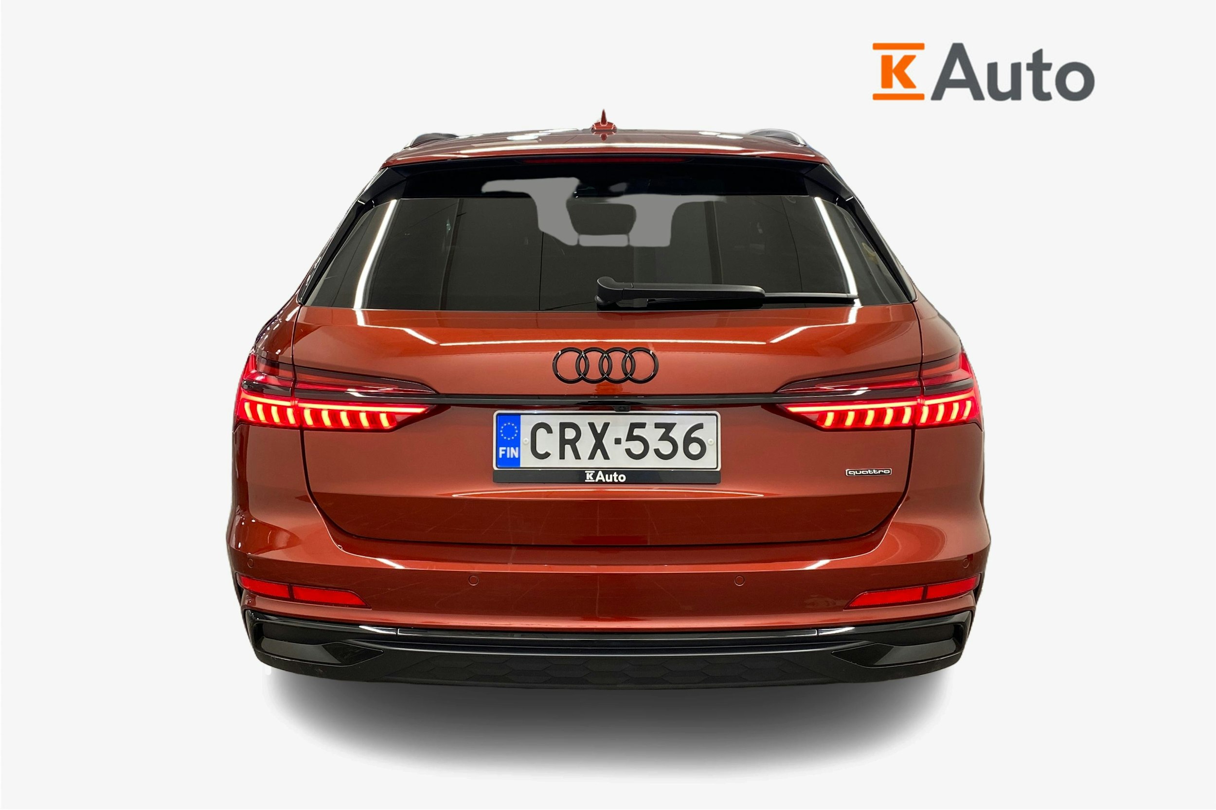 punainen Audi A6 2024 kuva 3.