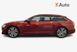 punainen Audi A6 2024 kuva 6.