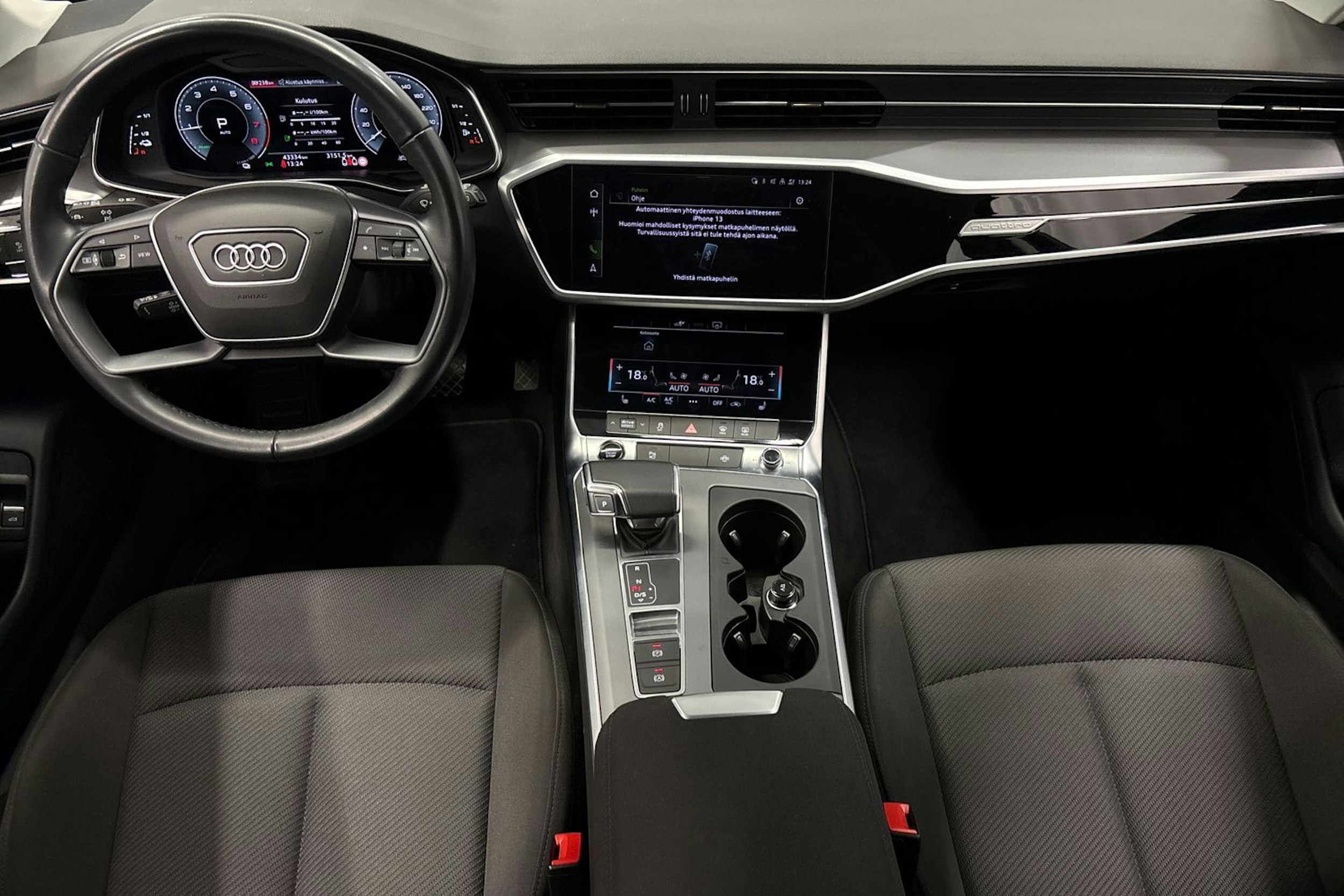 Musta Audi A6 2024 kuva 9.