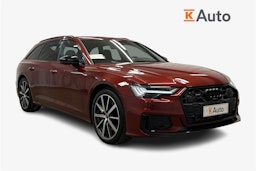 punainen Audi A6 2024 kuva 1.