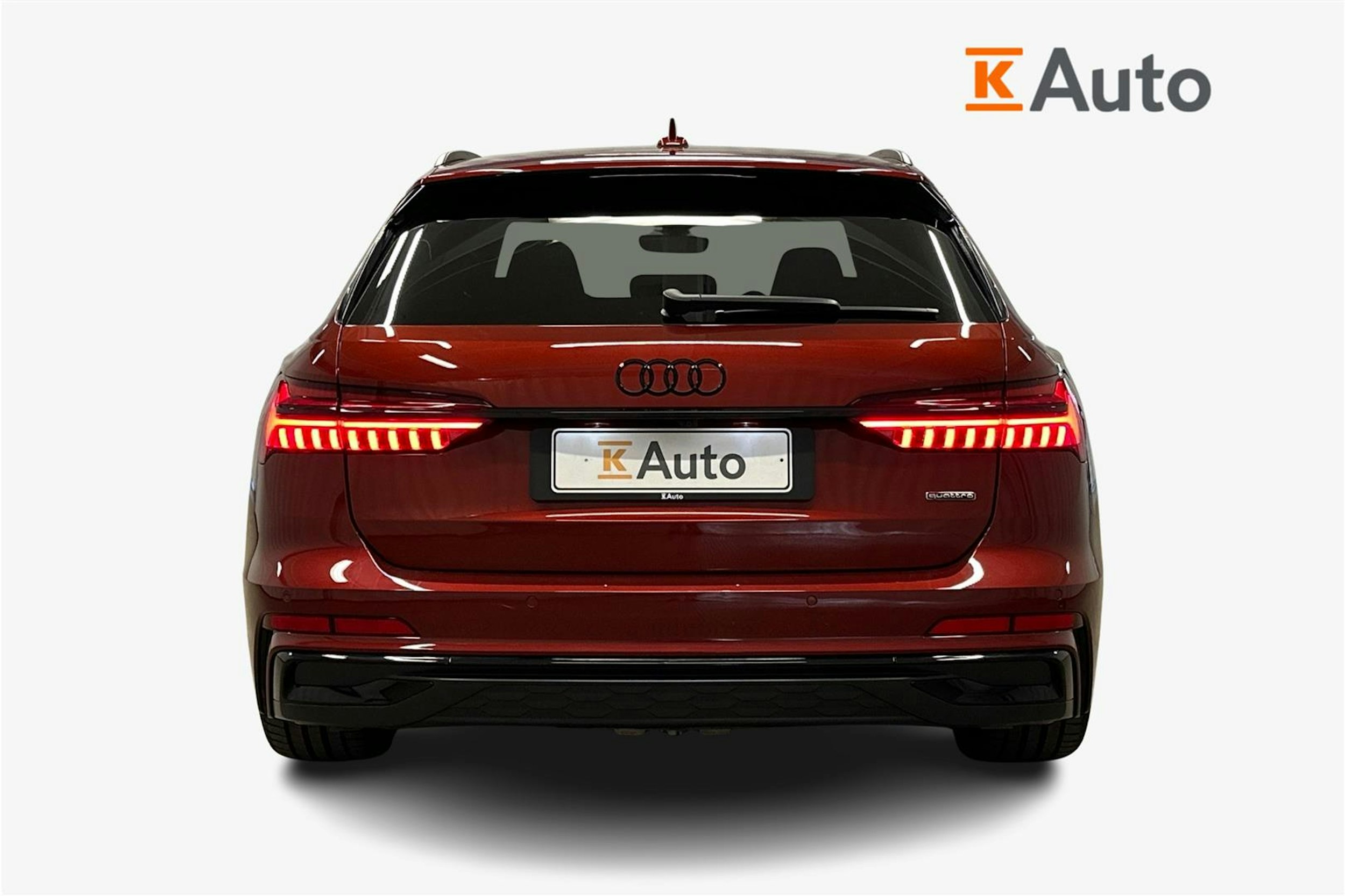 punainen Audi A6 2024 kuva 3.