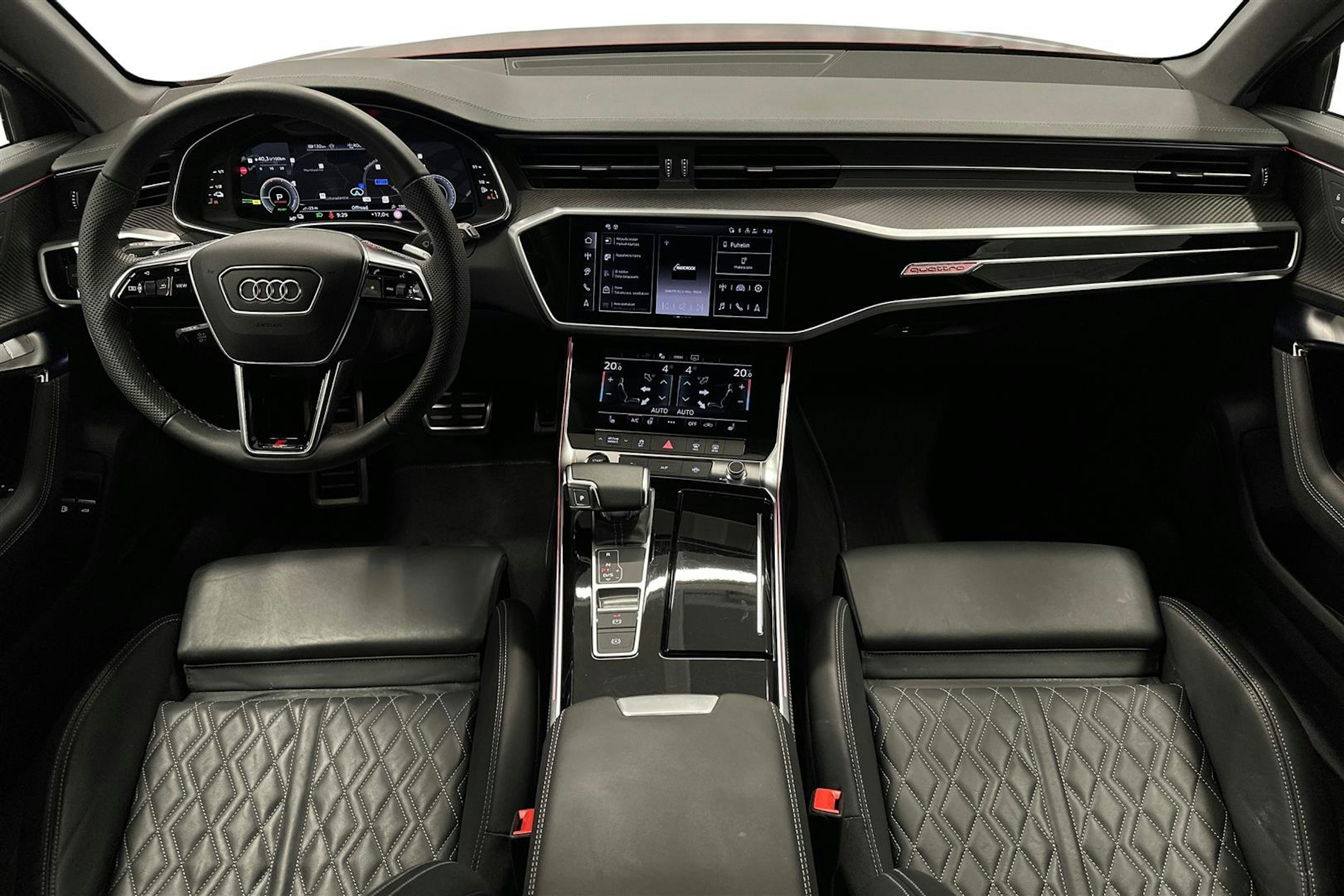 punainen Audi A6 2024 kuva 7.