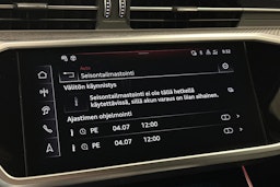 punainen Audi A6 2024 kuva 27.