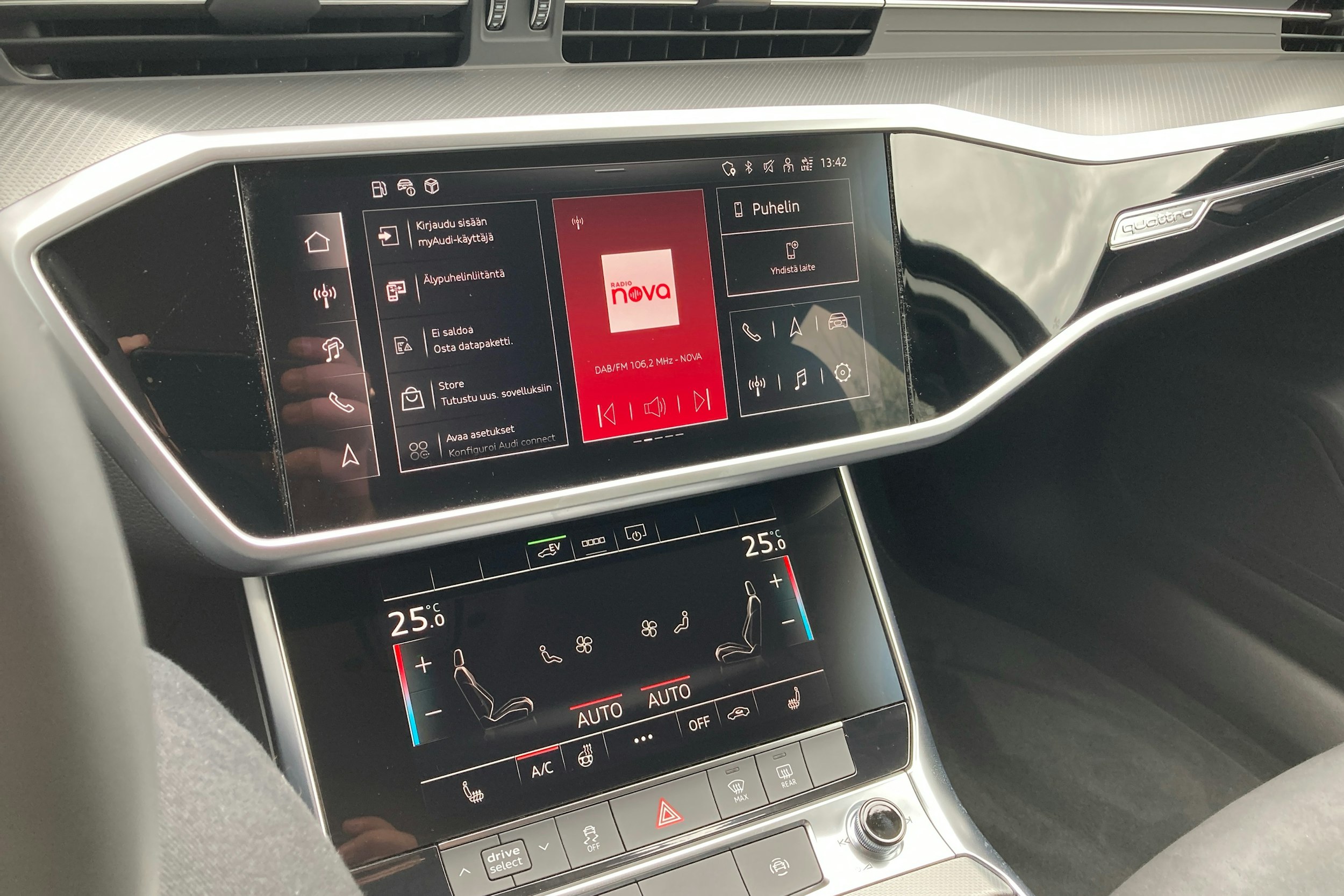 valkoinen Audi A6 2024 kuva 15.