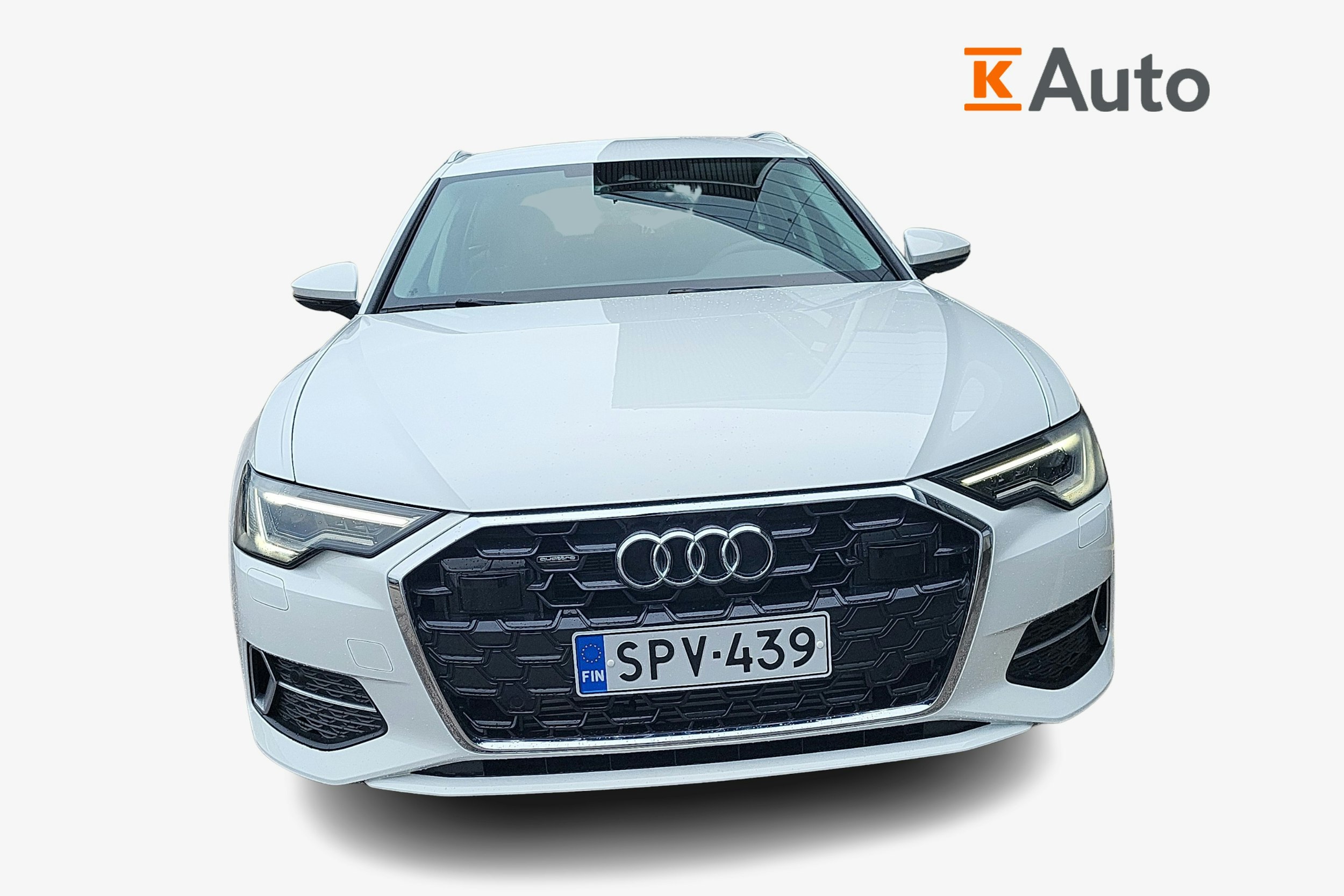 valkoinen Audi A6 2024 kuva 4.