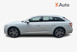 valkoinen Audi A6 2024 kuva 5.