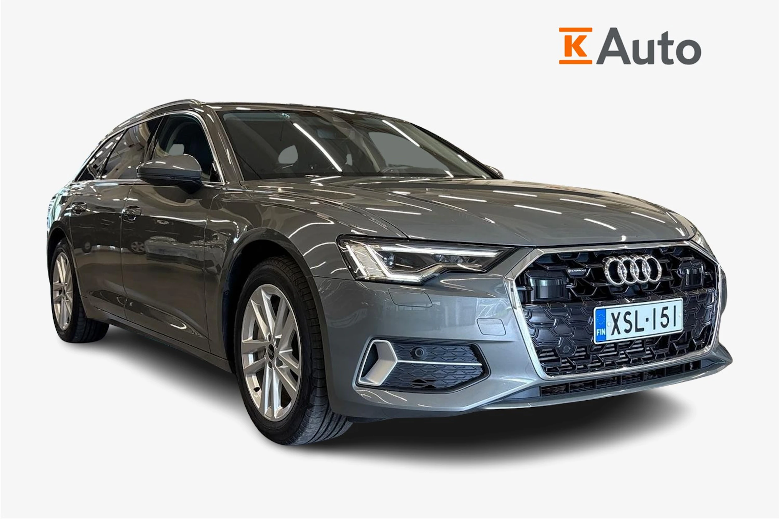 harmaa Audi A6 2024 kuva 1.