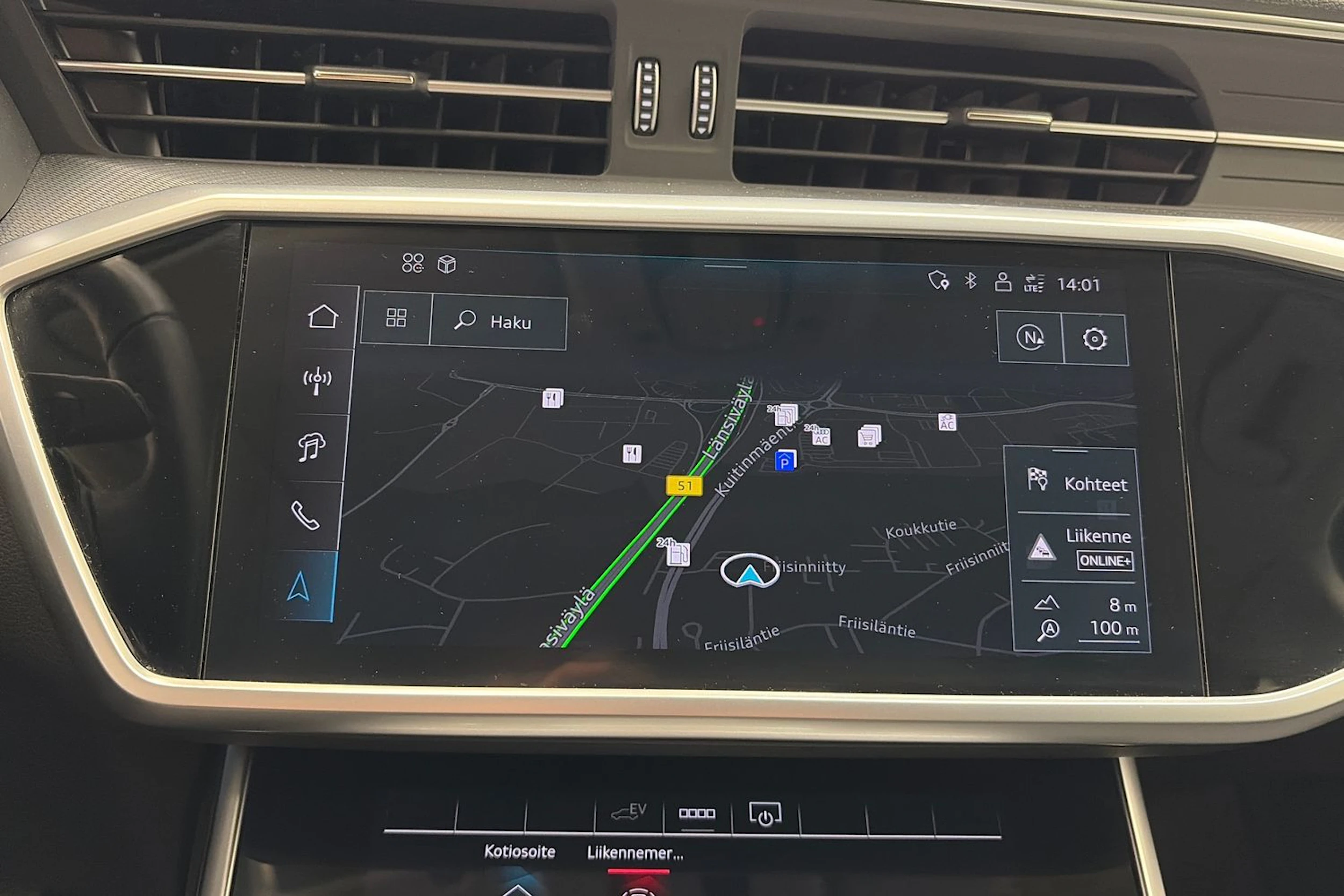 met. sininen Audi A6 2024 kuva 20.