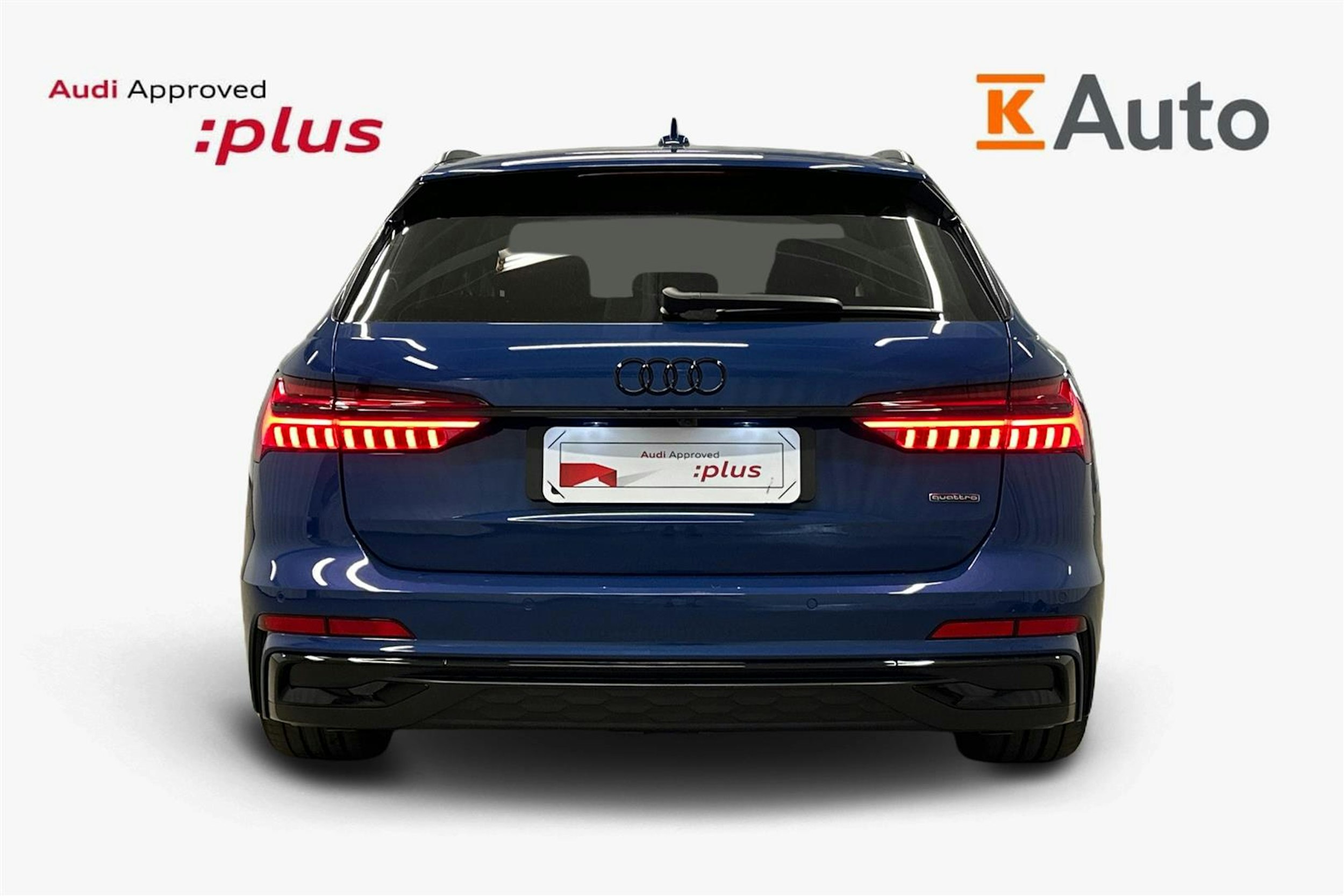 sininen Audi A6 2025 kuva 3.