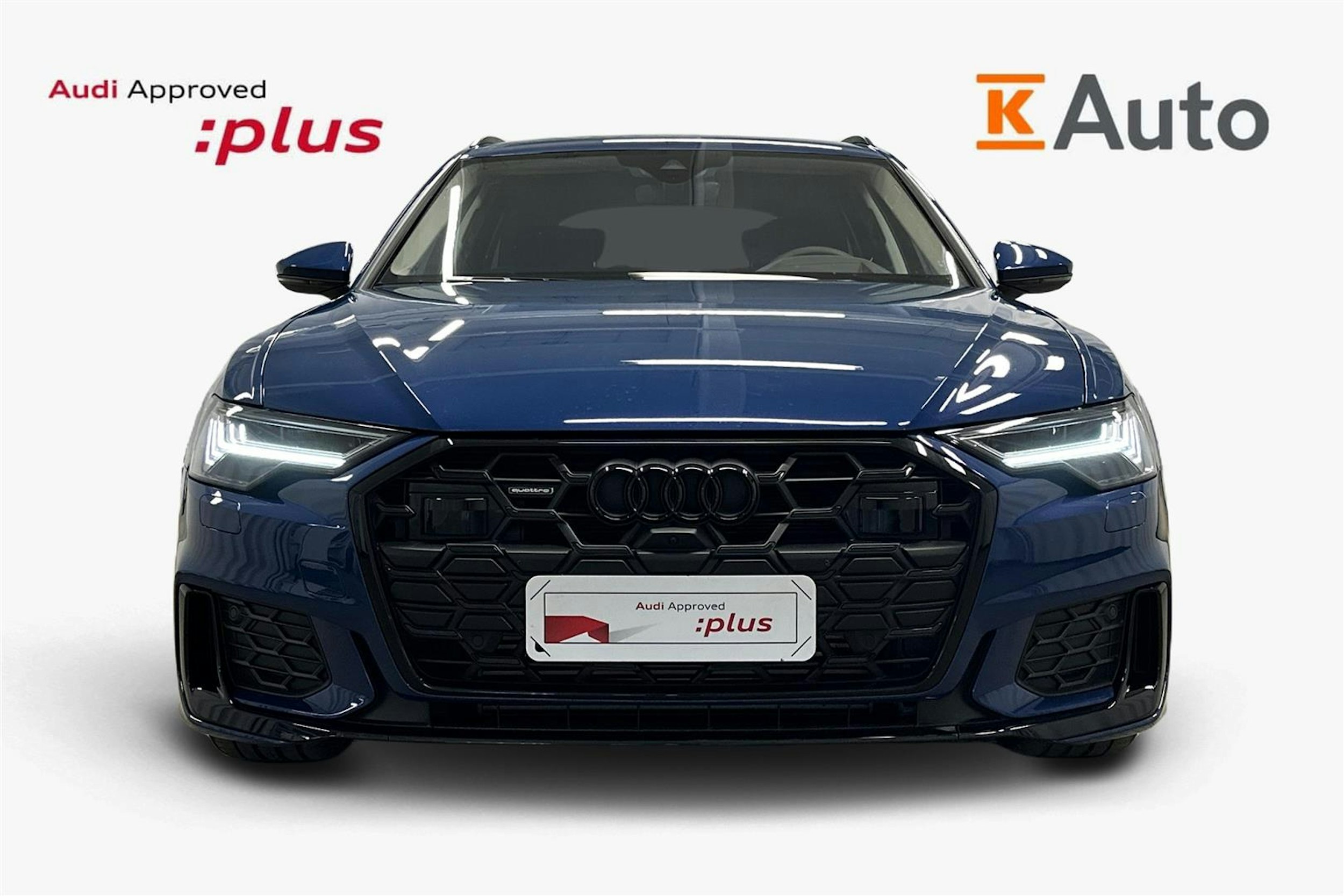 sininen Audi A6 2025 kuva 4.