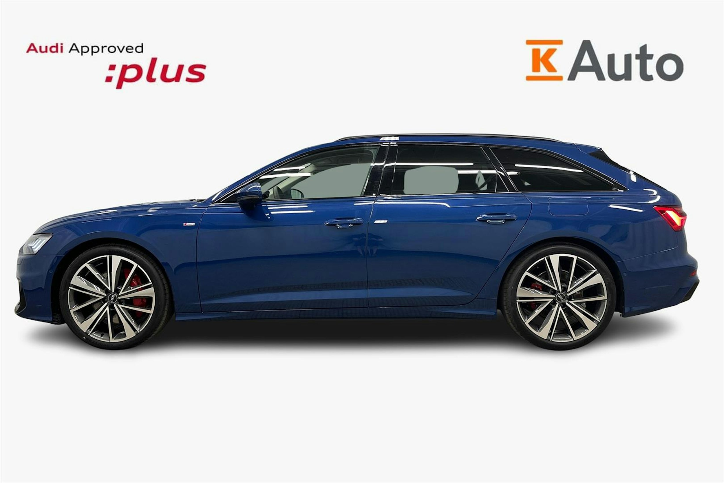 sininen Audi A6 2025 kuva 5.