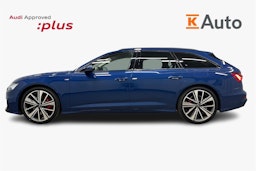 sininen Audi A6 2025 kuva 5.