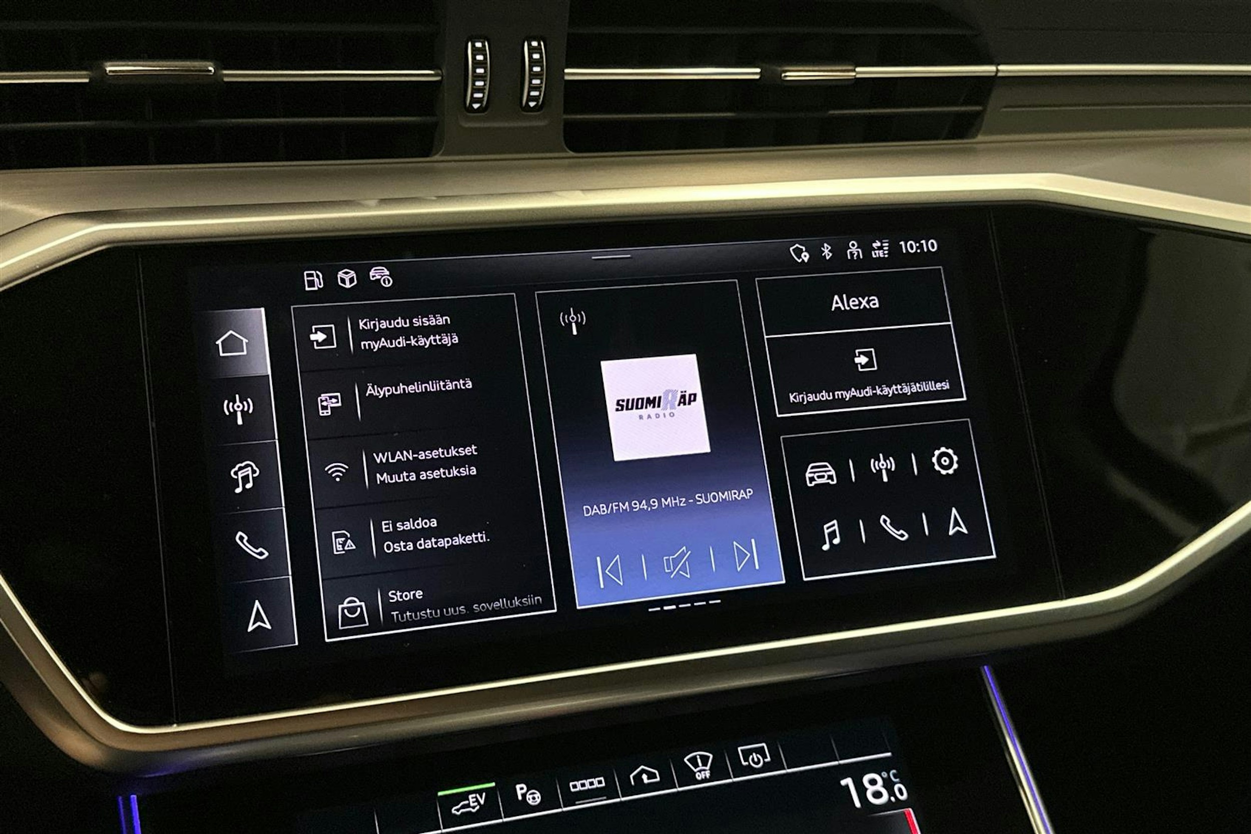 sininen Audi A6 2025 kuva 24.