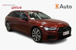 punainen Audi A6 2025 kuva 1.