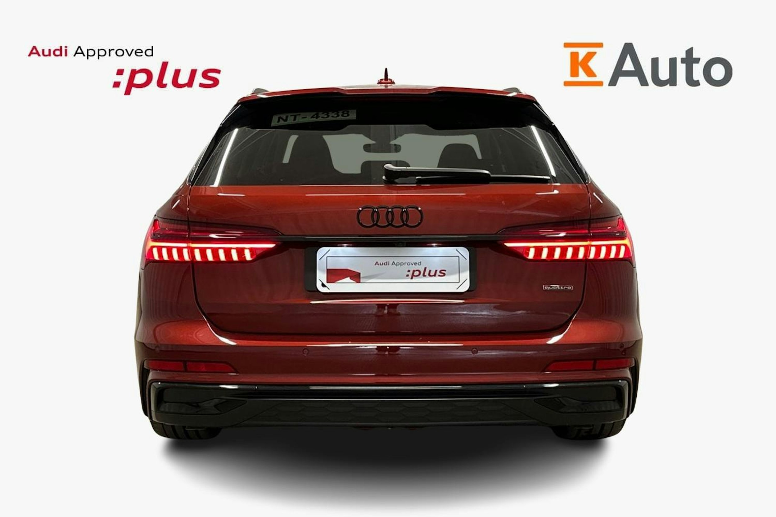 punainen Audi A6 2025 kuva 3.