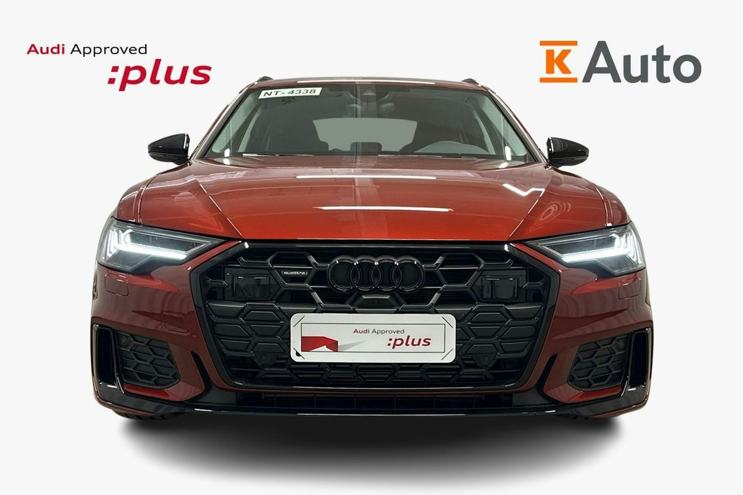 punainen Audi A6 2025 kuva 4.