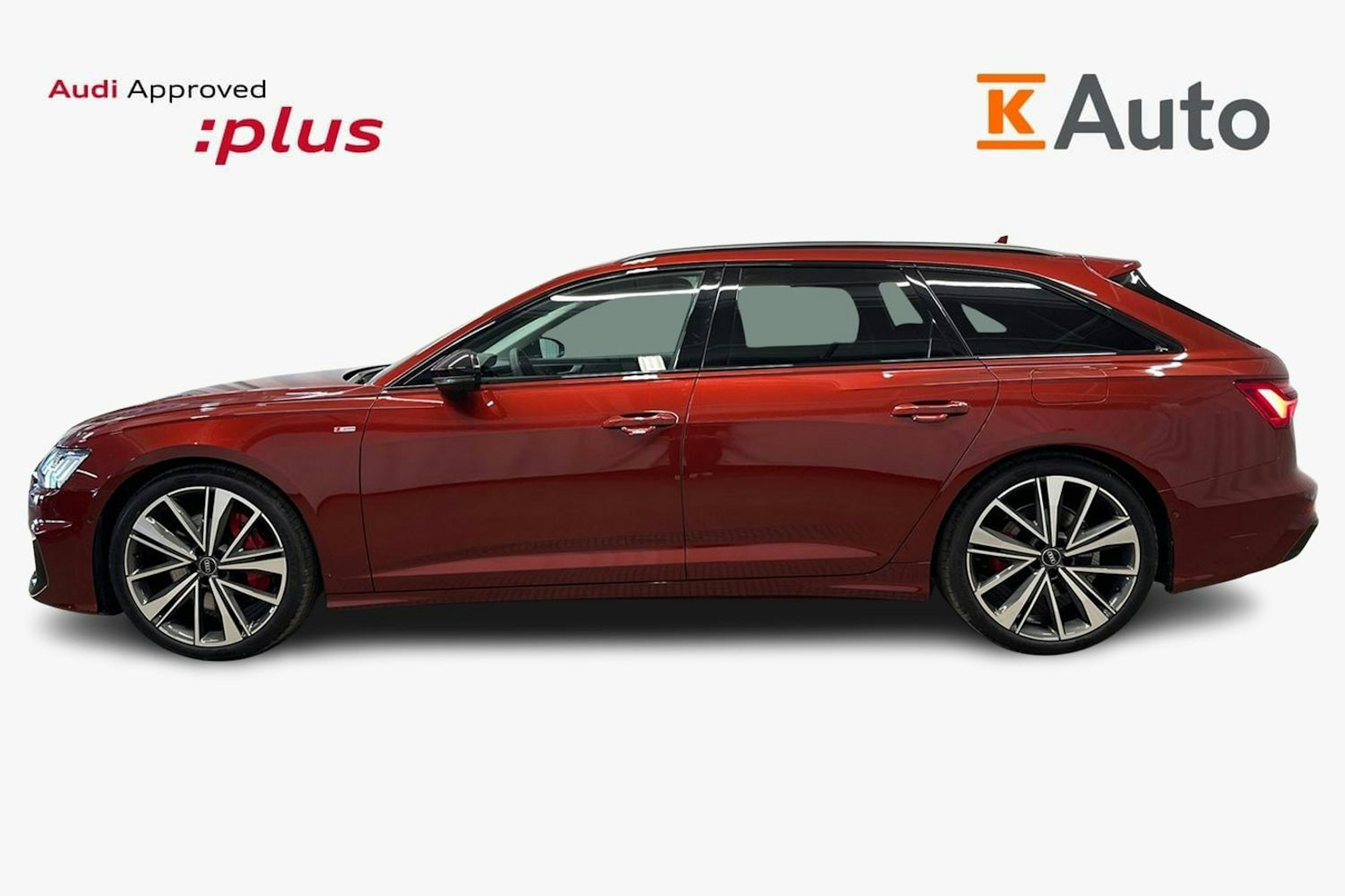 punainen Audi A6 2025 kuva 5.