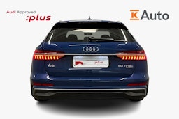 sininen Audi A6 2025 kuva 3.