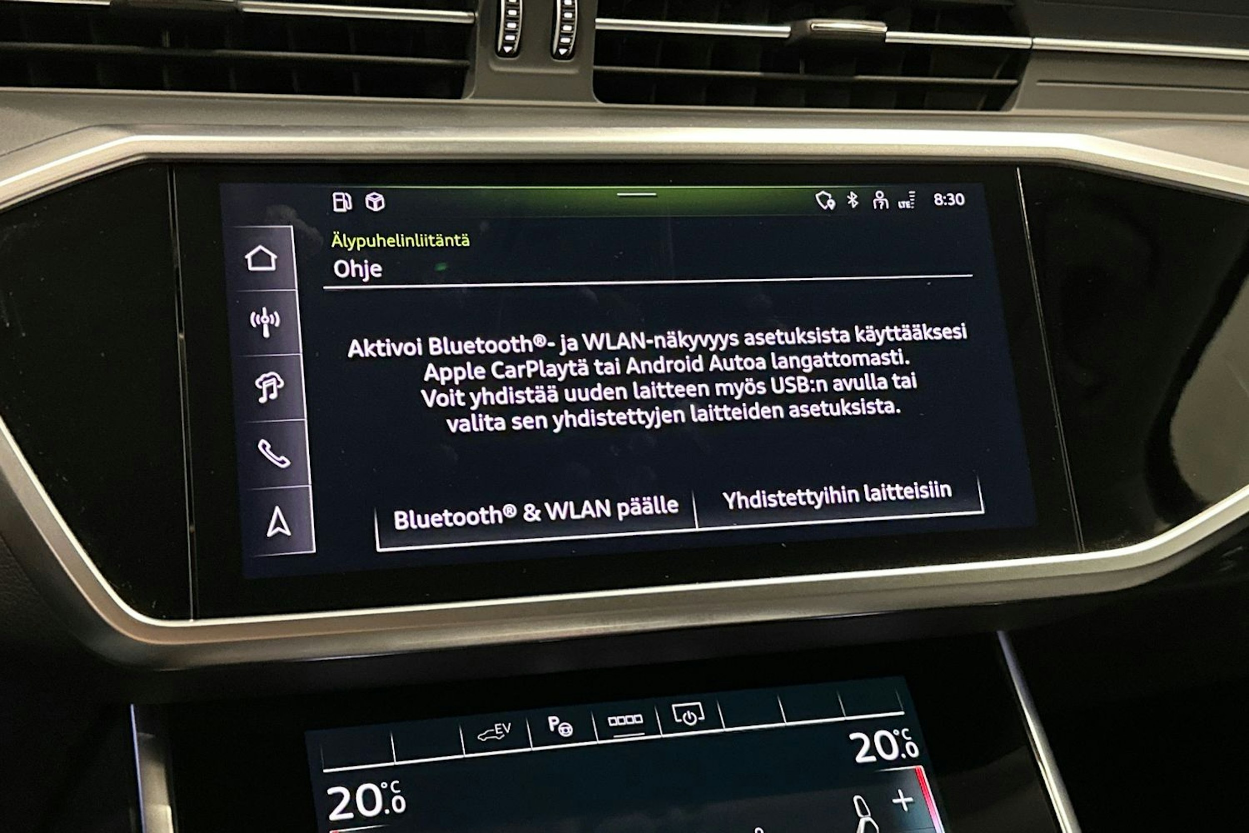 sininen Audi A6 2025 kuva 27.
